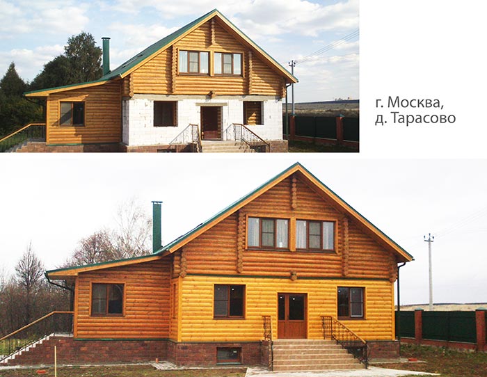 Остекление деревянного дома